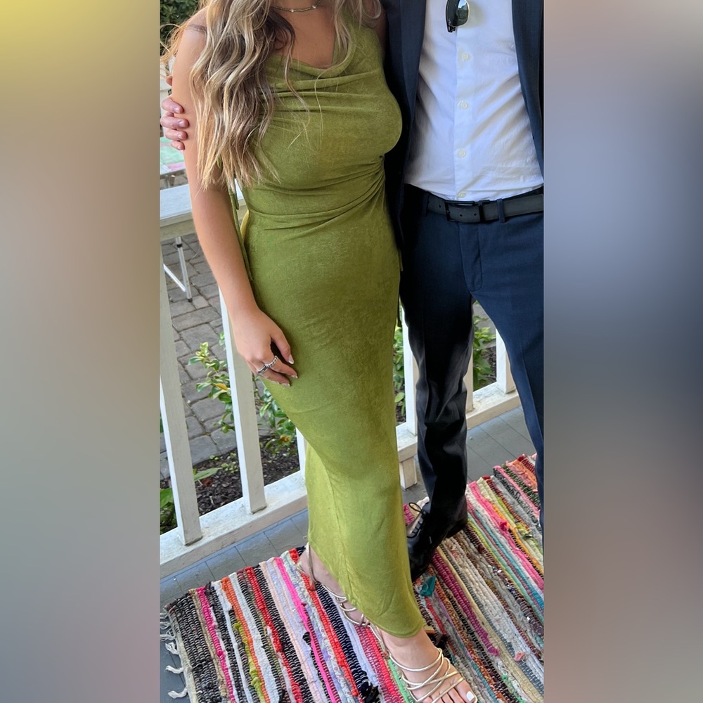 Selfie Leslie Dress In Green - Gem